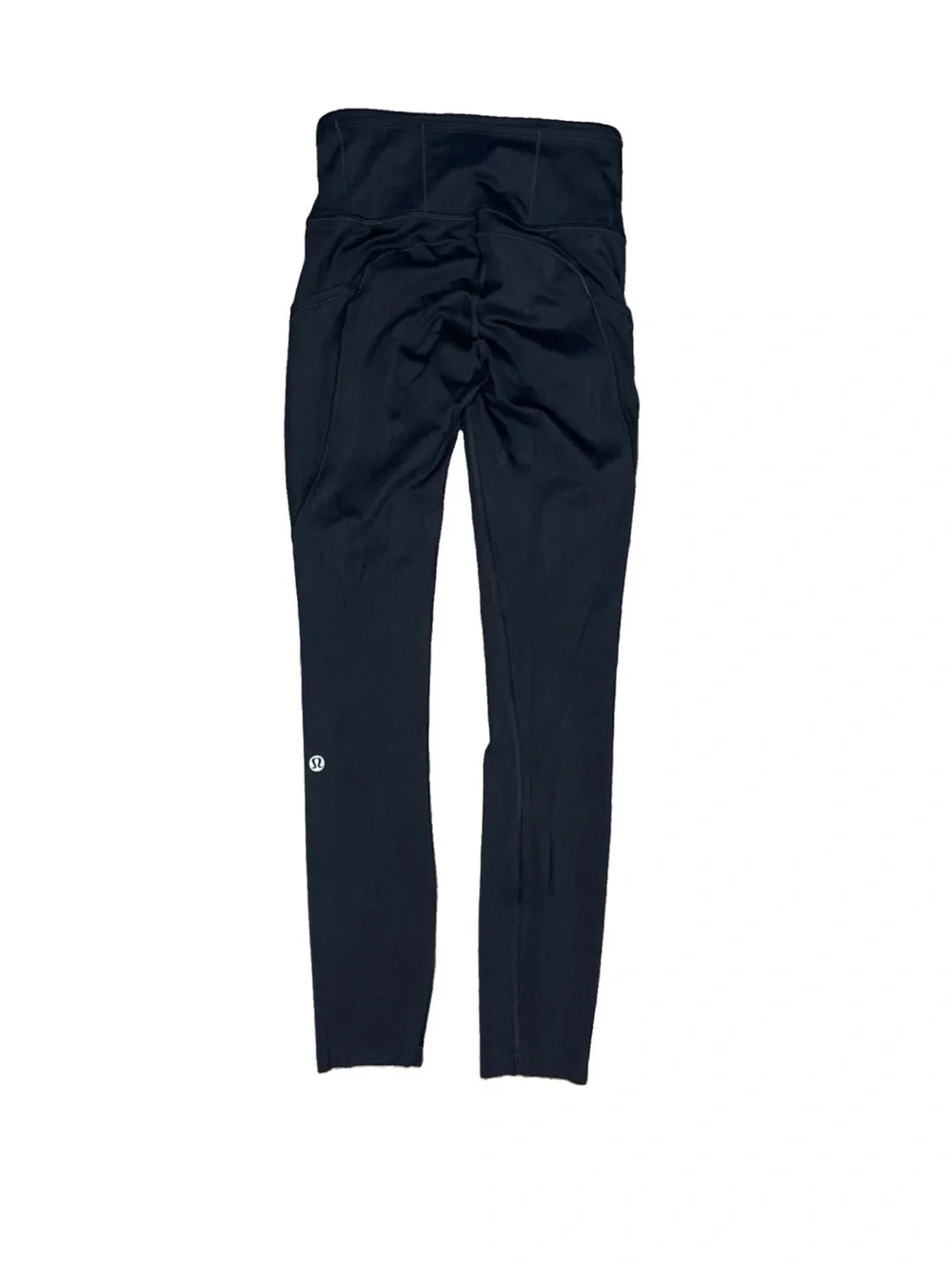 Lululemon Fast Free 7/8 Tight II Leggings Womens Size 2 Black Stretch High Rise